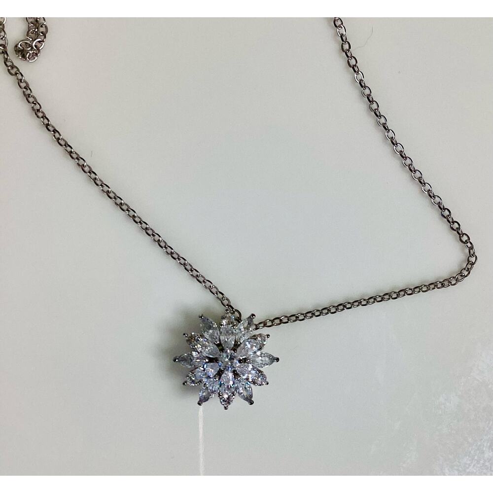 Crystal Snowflake Necklace